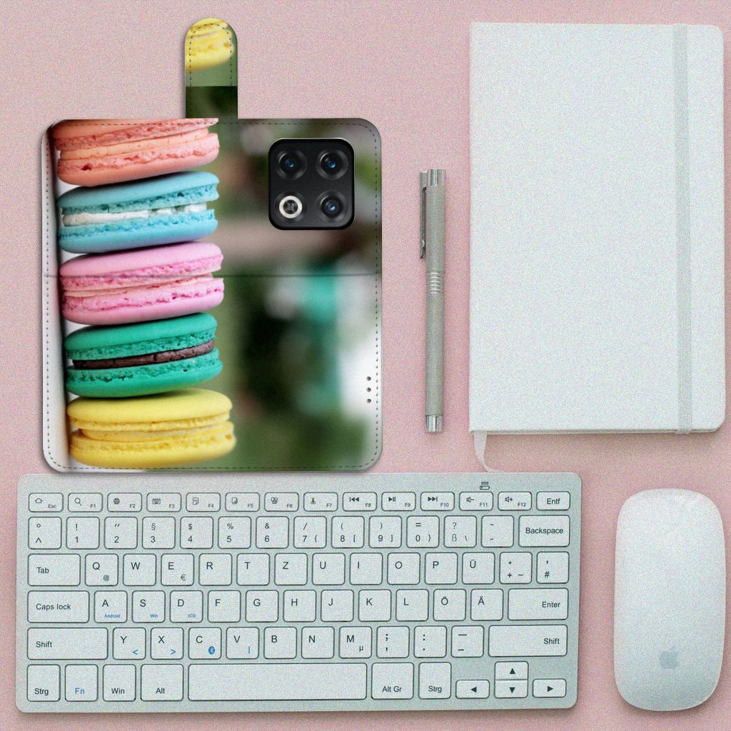 OnePlus 10 Pro Book Cover Macarons