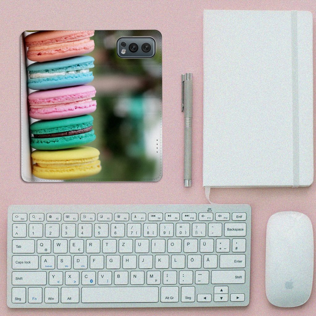 OnePlus Nord 2 5G Flip Style Cover Macarons
