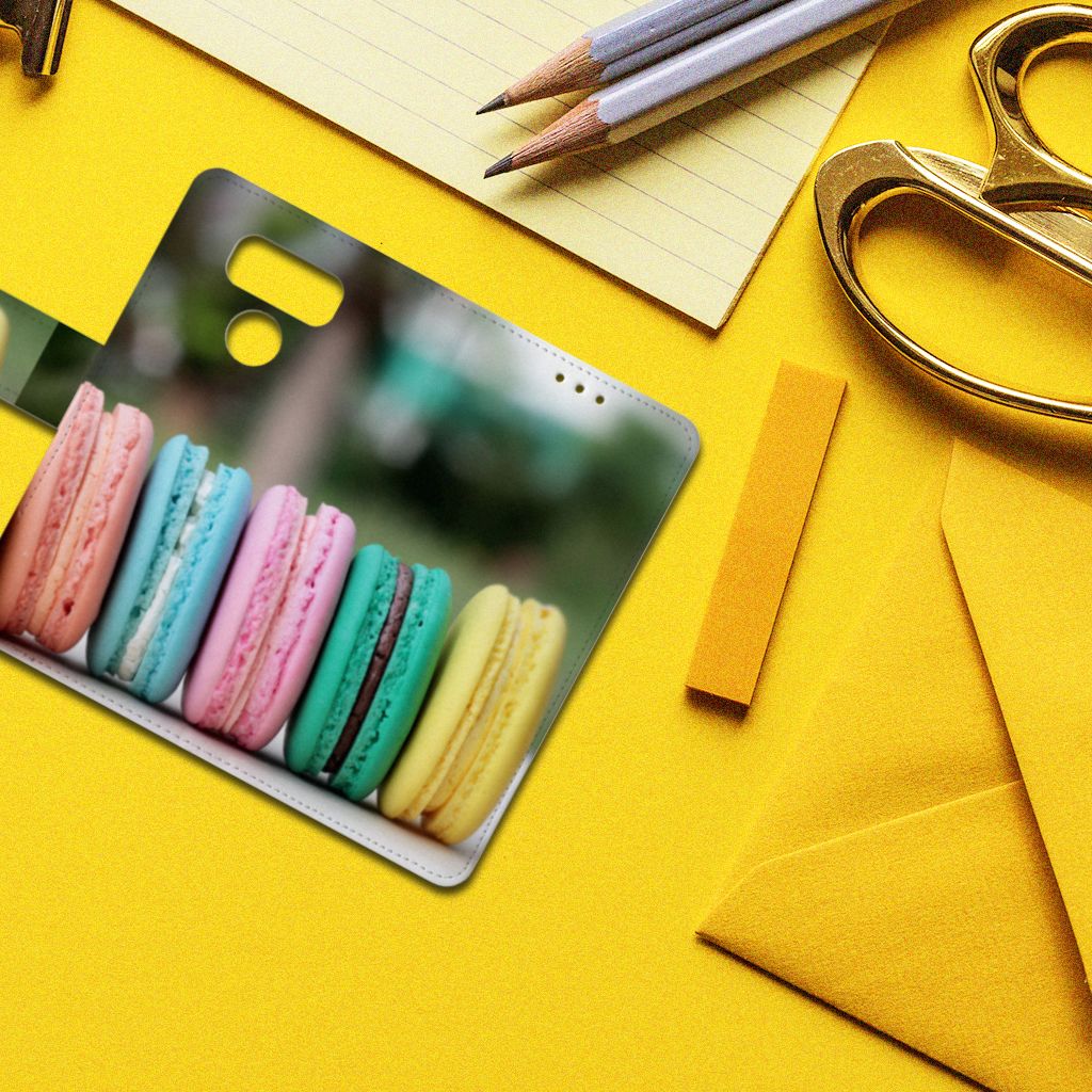 LG G6 Book Cover Macarons