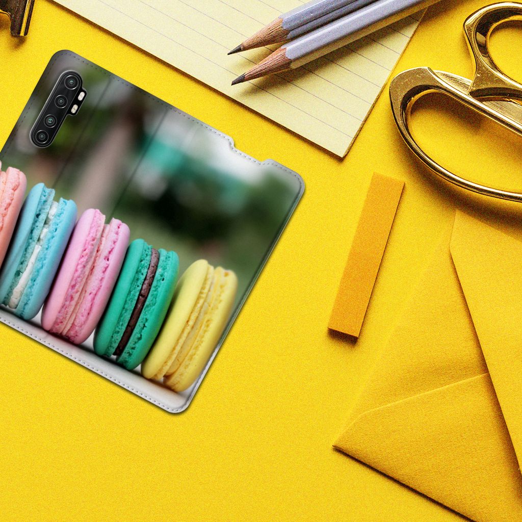 Xiaomi Mi Note 10 Lite Flip Style Cover Macarons