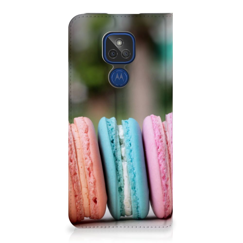 Motorola Moto G9 Play Flip Style Cover Macarons