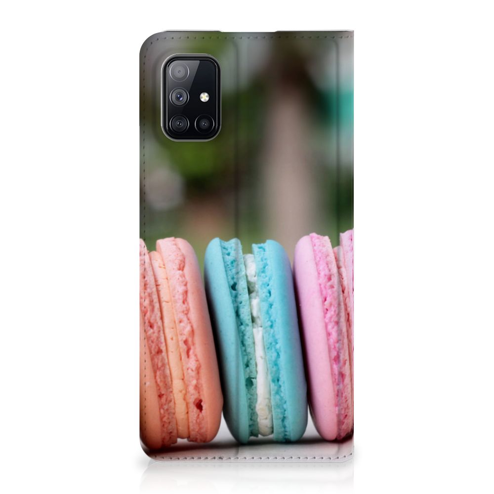 Samsung Galaxy M51 Flip Style Cover Macarons
