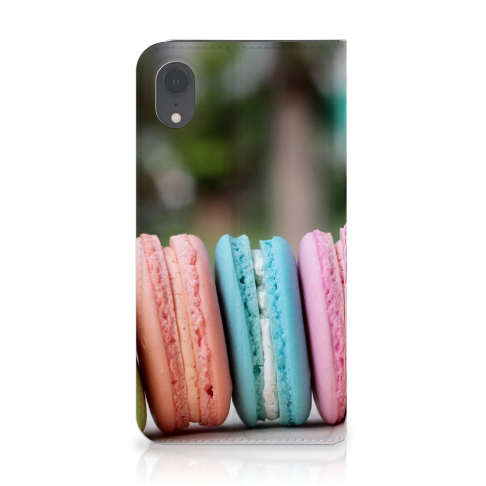 Apple iPhone Xr Flip Style Cover Macarons