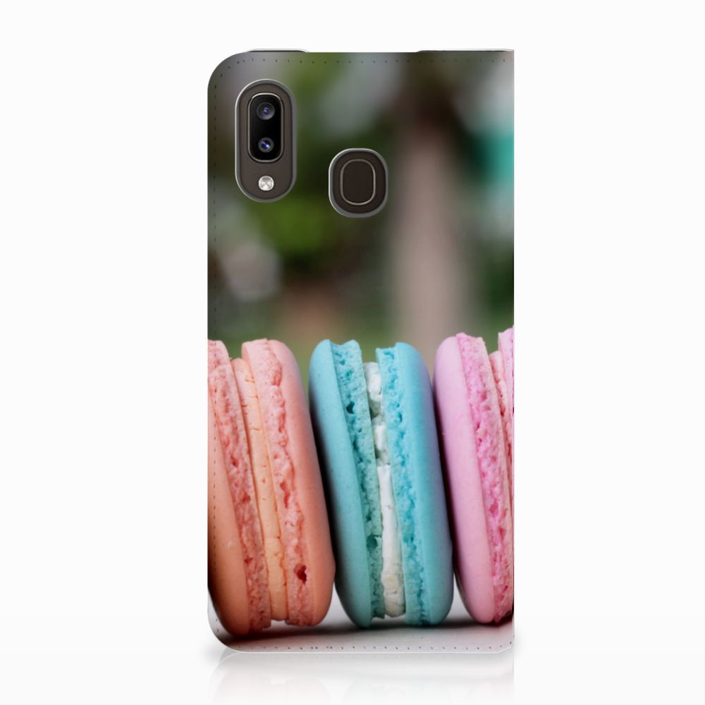 Samsung Galaxy A30 Flip Style Cover Macarons