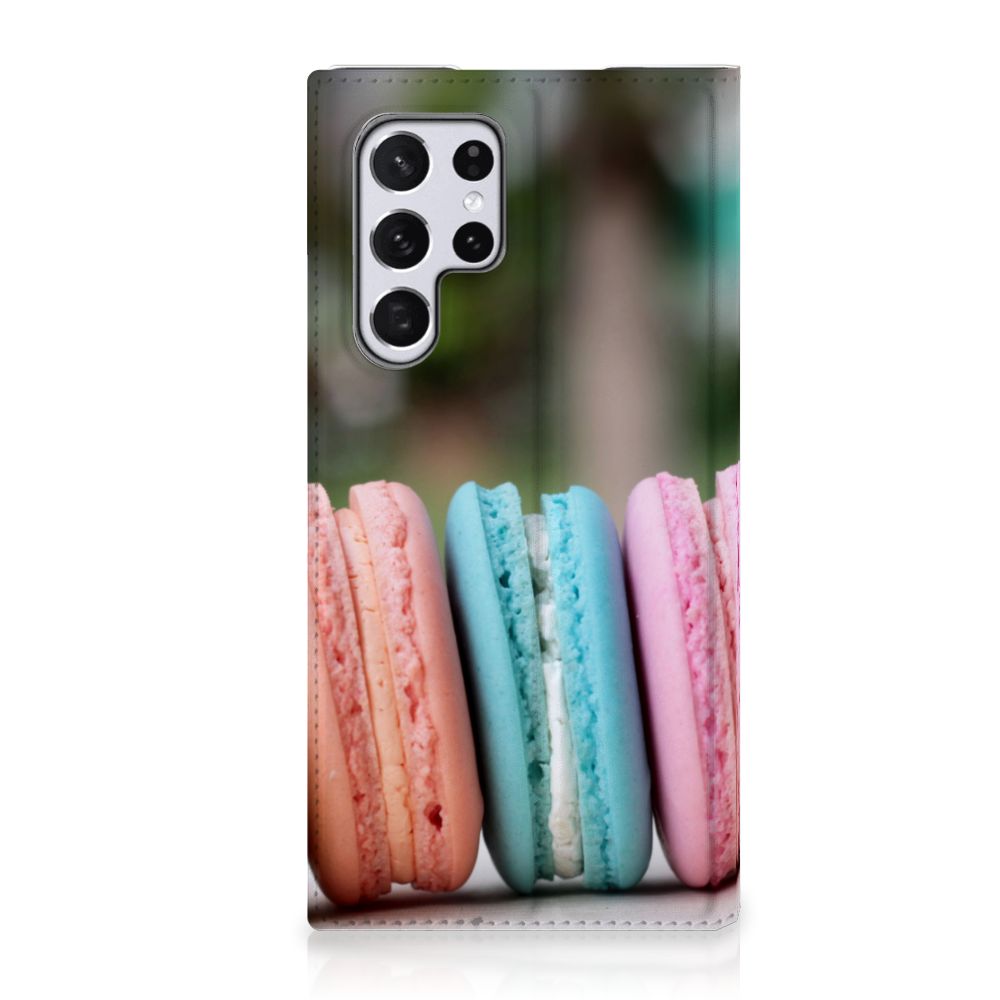 Samsung Galaxy S22 Ultra Flip Style Cover Macarons