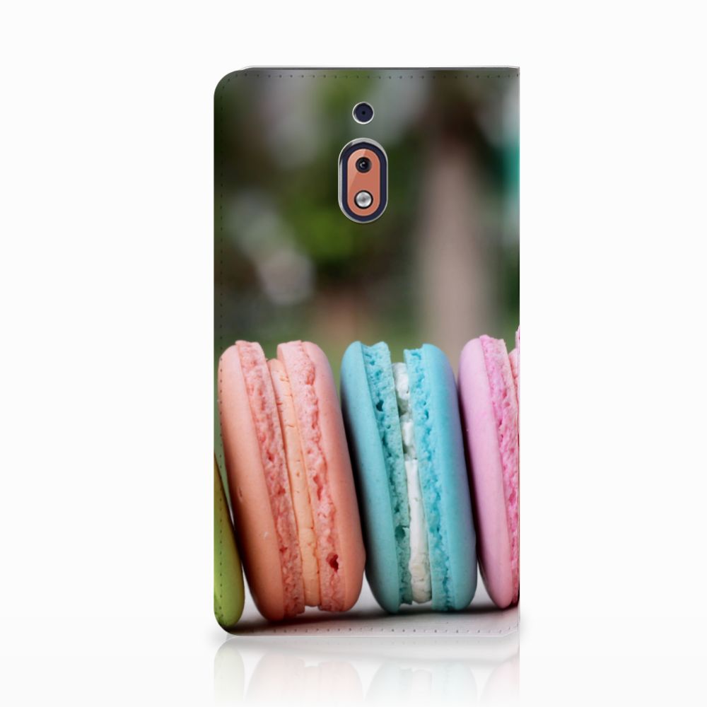 Nokia 2.1 2018 Flip Style Cover Macarons