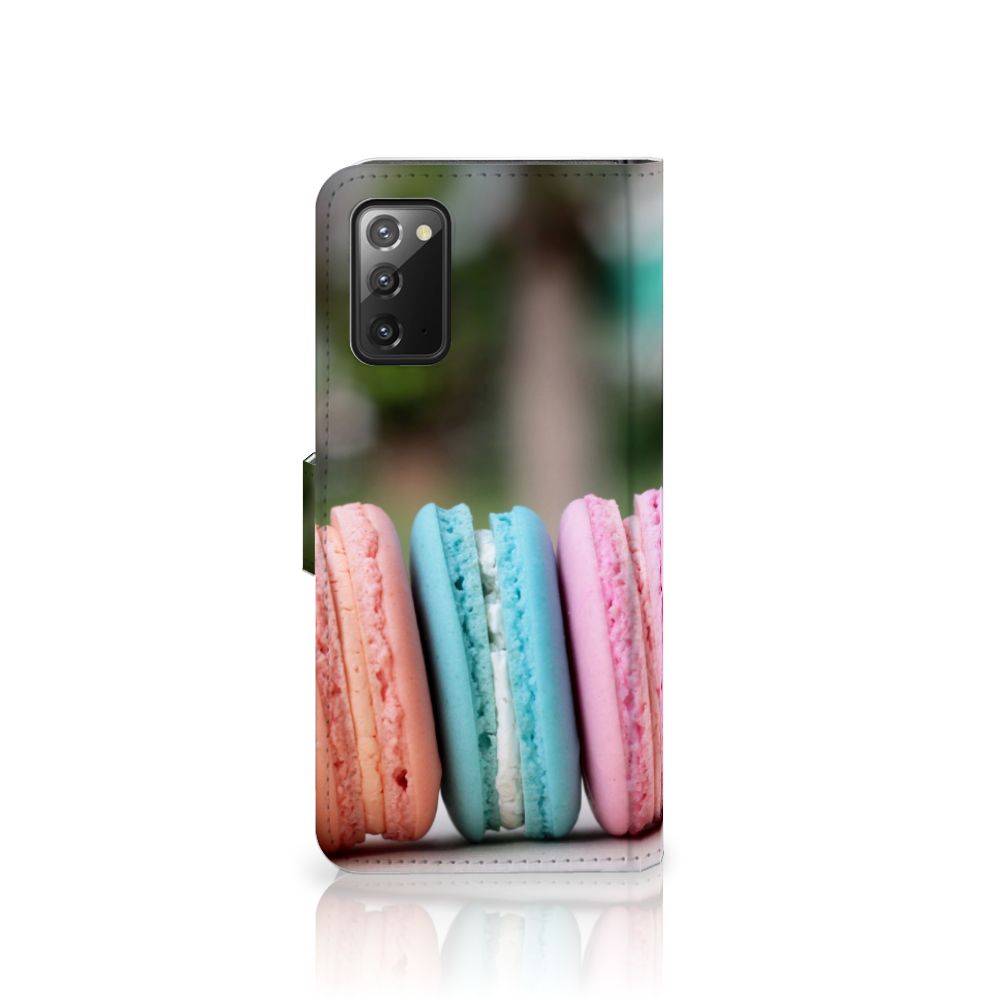 Samsung Galaxy Note 20 Book Cover Macarons