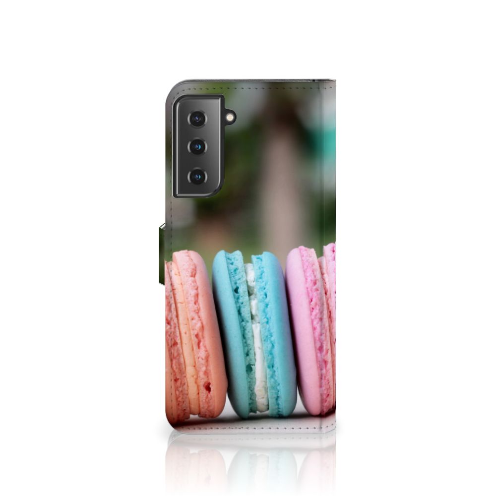 Samsung Galaxy S21 Plus Book Cover Macarons