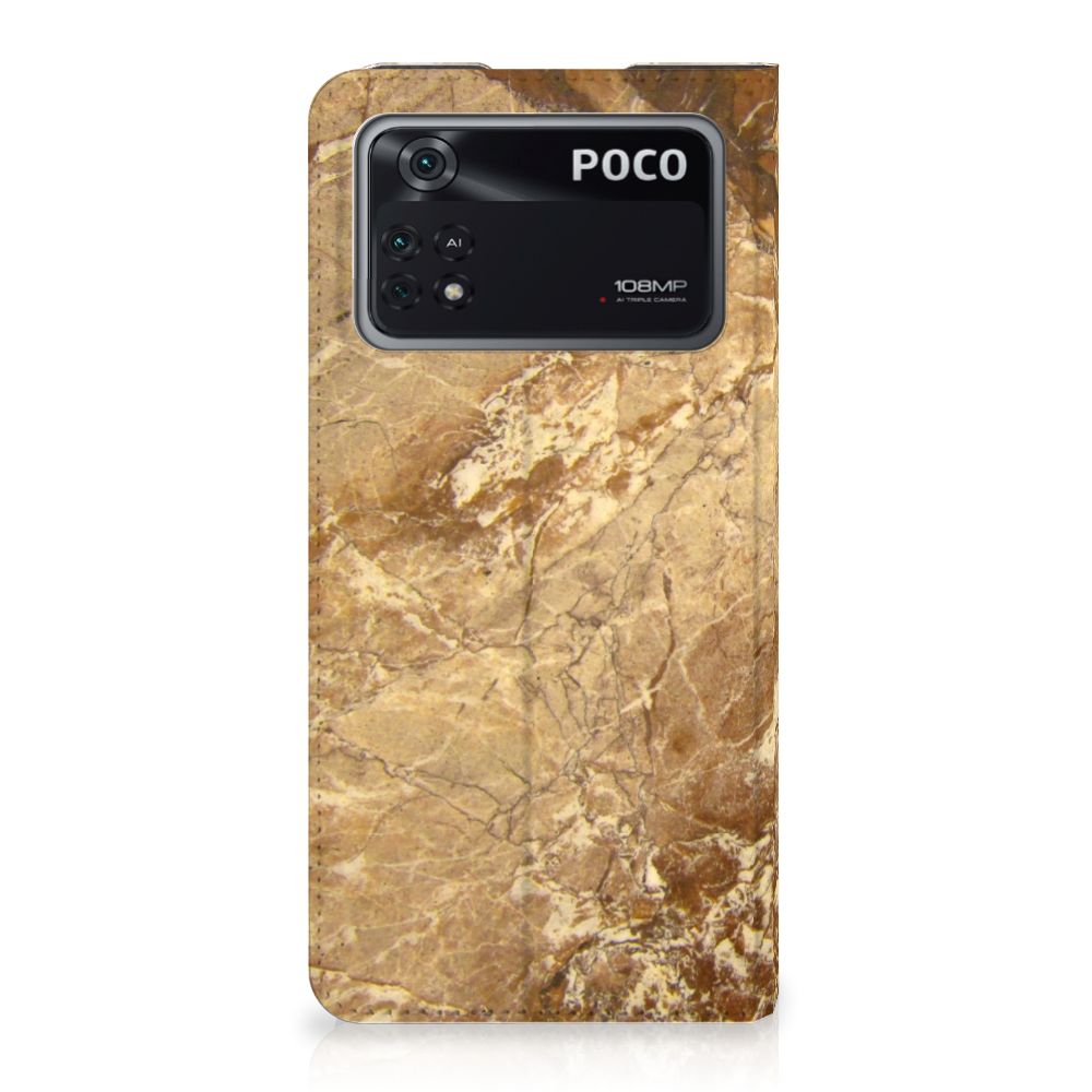 Poco X4 Pro 5G Standcase Marmer Creme