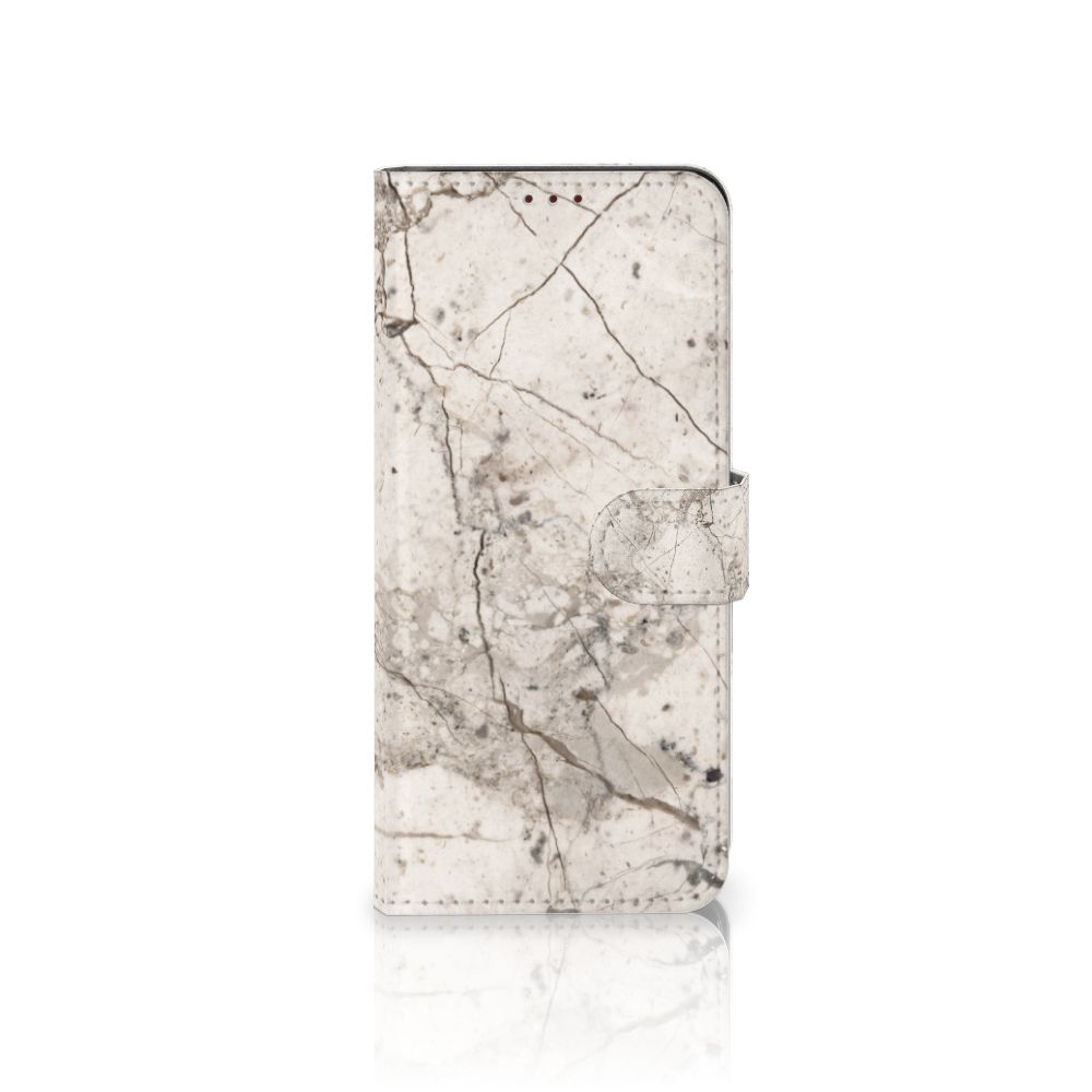 OnePlus Nord 2 5G Bookcase Marmer Beige