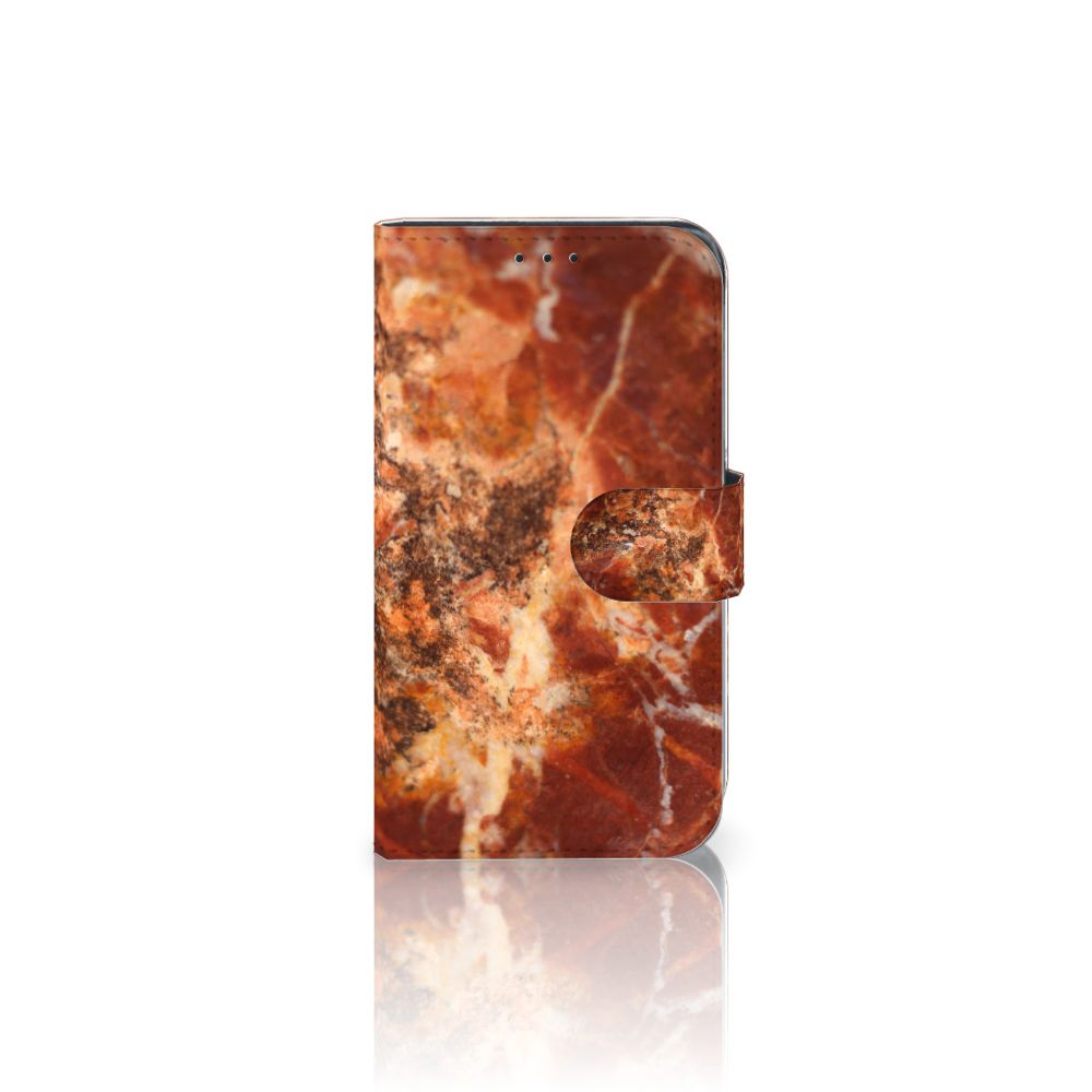 Samsung Galaxy Xcover 4 | Xcover 4s Bookcase Marmer Bruin