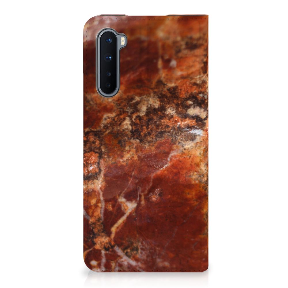 OnePlus Nord Standcase Marmer Bruin