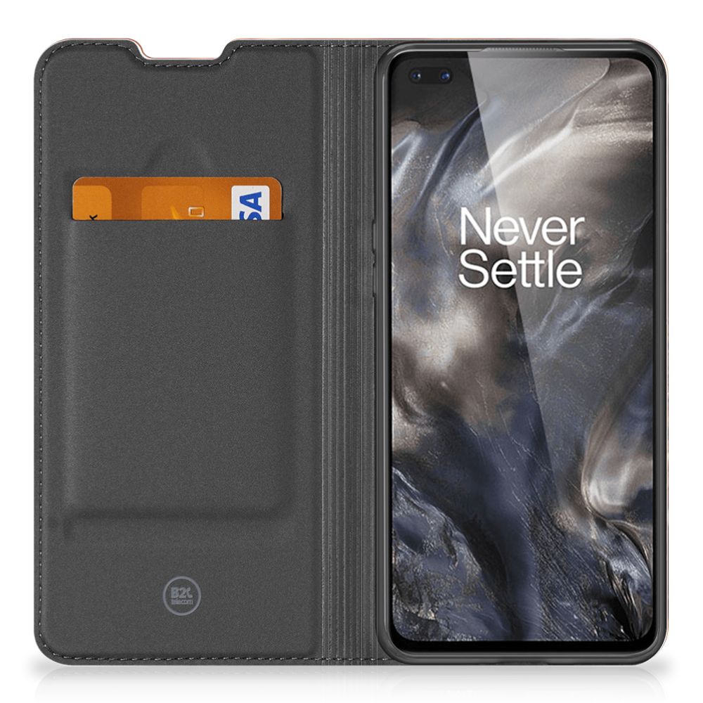 OnePlus Nord Standcase Marmer Bruin