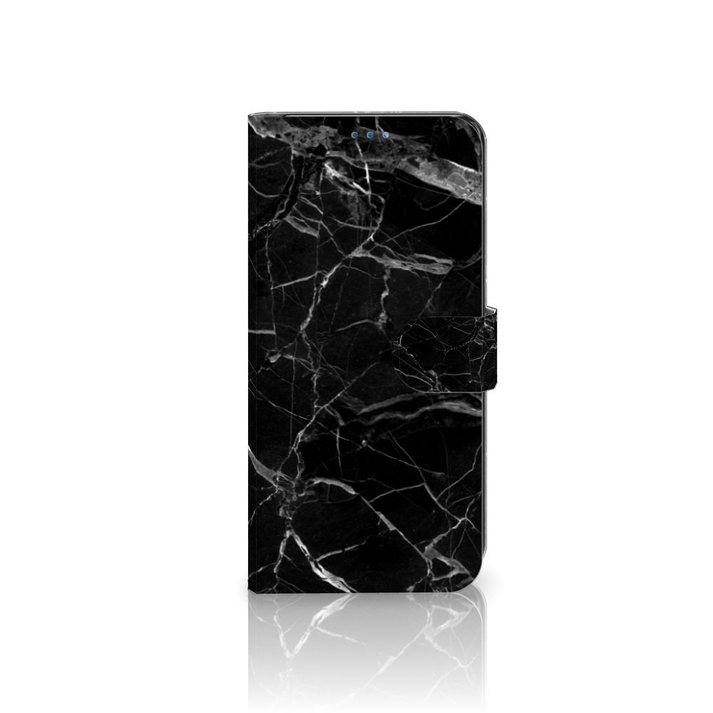 OnePlus Nord N10 Bookcase Marmer Zwart - Origineel Cadeau Vader