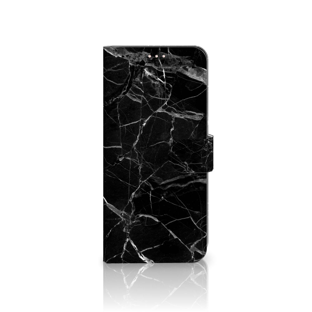 Xiaomi Redmi Note 10/10T 5G | Poco M3 Pro Bookcase Marmer Zwart - Origineel Cadeau Vader