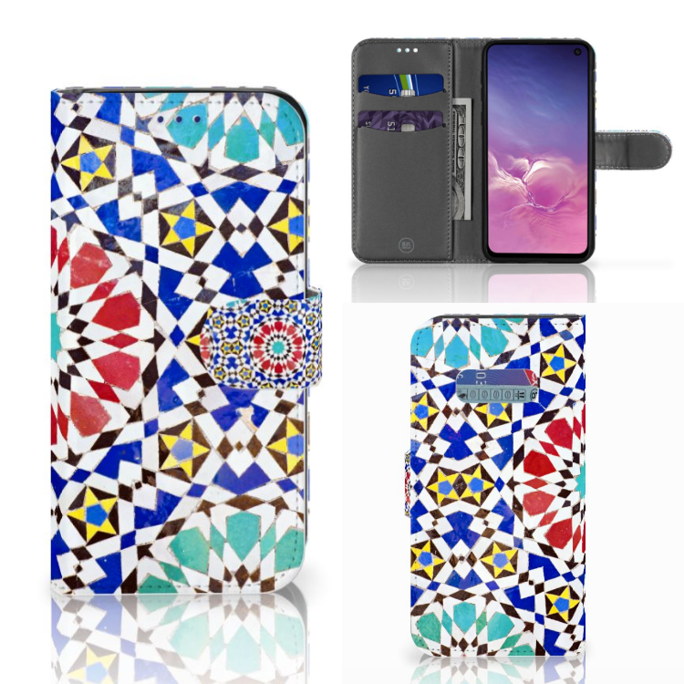 Samsung Galaxy S10e Boekhoesje Design MozaÃ¯ek