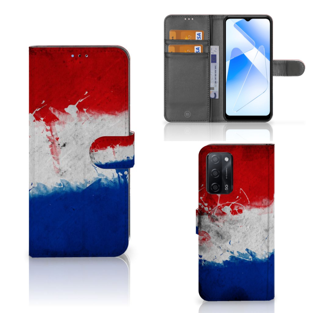 OPPO A16/A16s/A54s Bookstyle Case Nederland