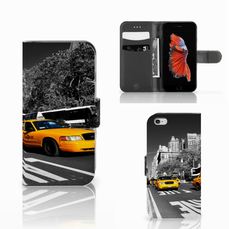 iPhone 6 Bookstyle Hoesje Taxi