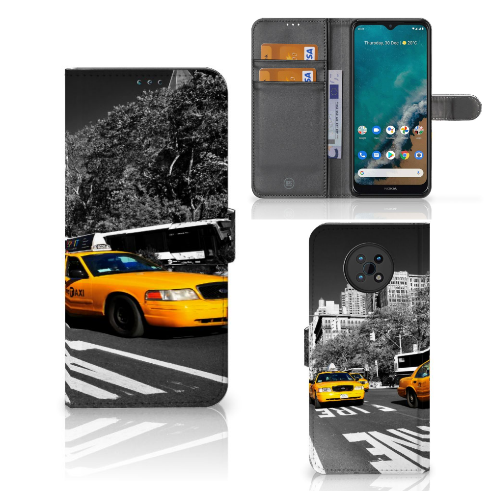 Nokia G50 Flip Cover New York Taxi