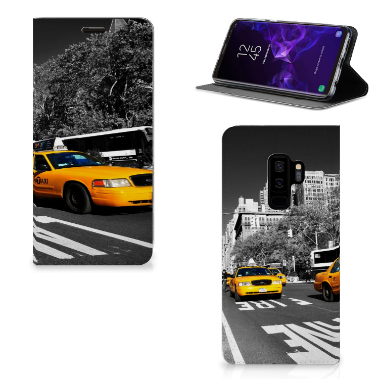 Samsung Galaxy S9 Plus Book Cover New York Taxi