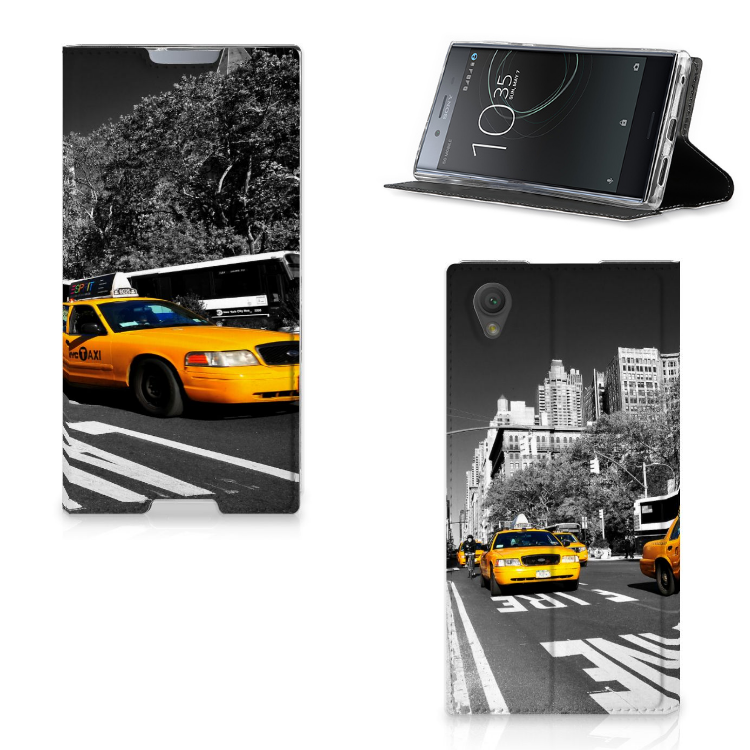 Sony Xperia L1 Book Cover New York Taxi