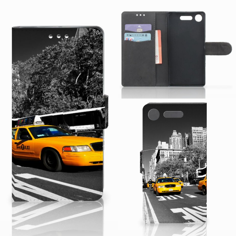 Sony Xperia XZ1 Boekhoesje Design New York Taxi