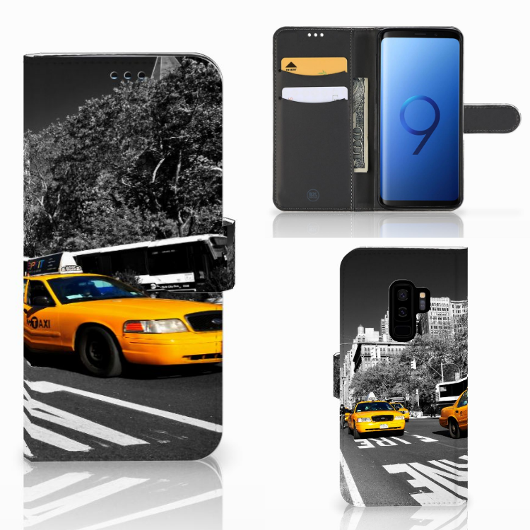 Samsung Galaxy S9 Plus Flip Cover New York Taxi