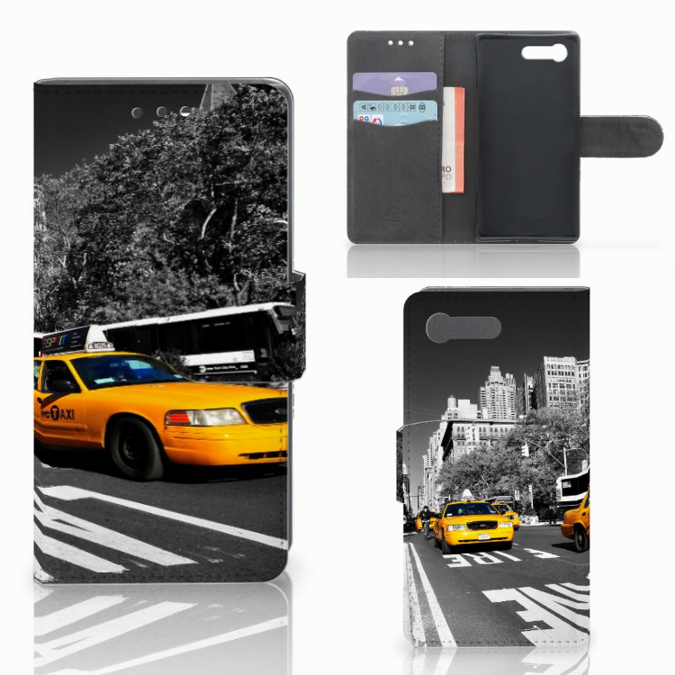 Ontwerpen telefoonhoesje Sony Xperia X Compact New York Taxi