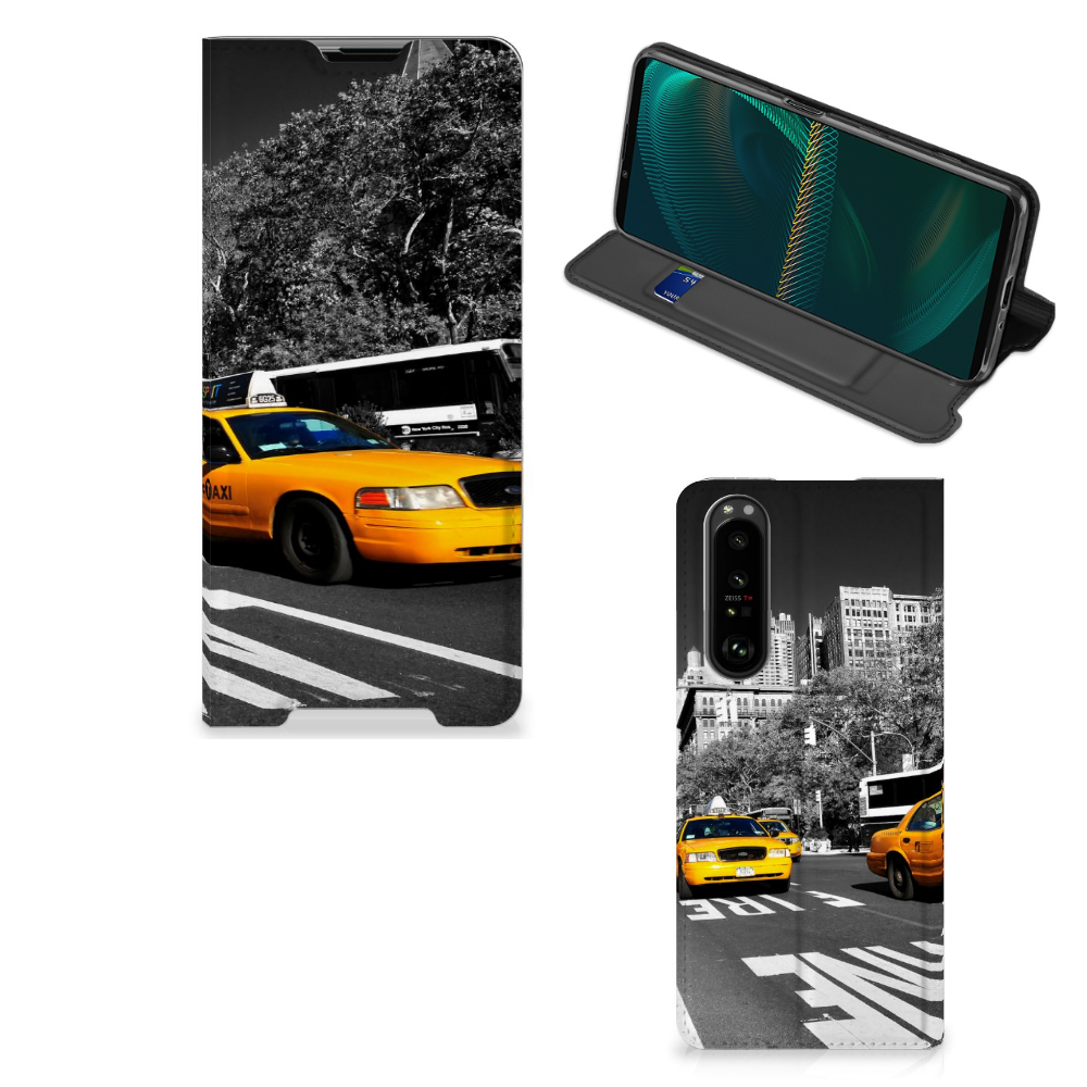 Sony Xperia 5 III Book Cover New York Taxi