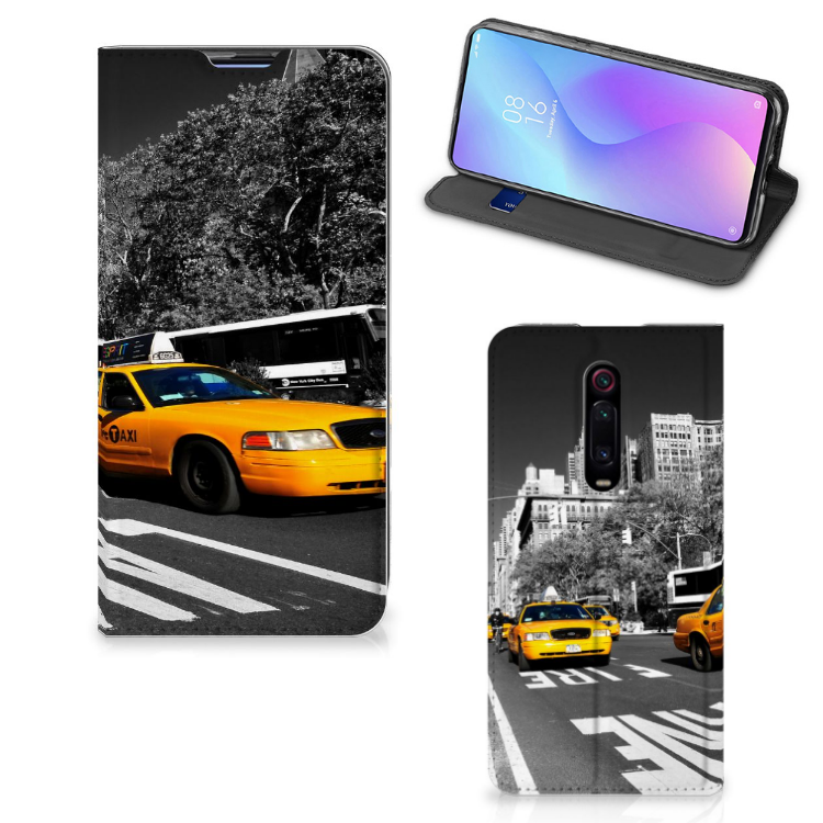 Xiaomi Redmi K20 Pro Book Cover New York Taxi