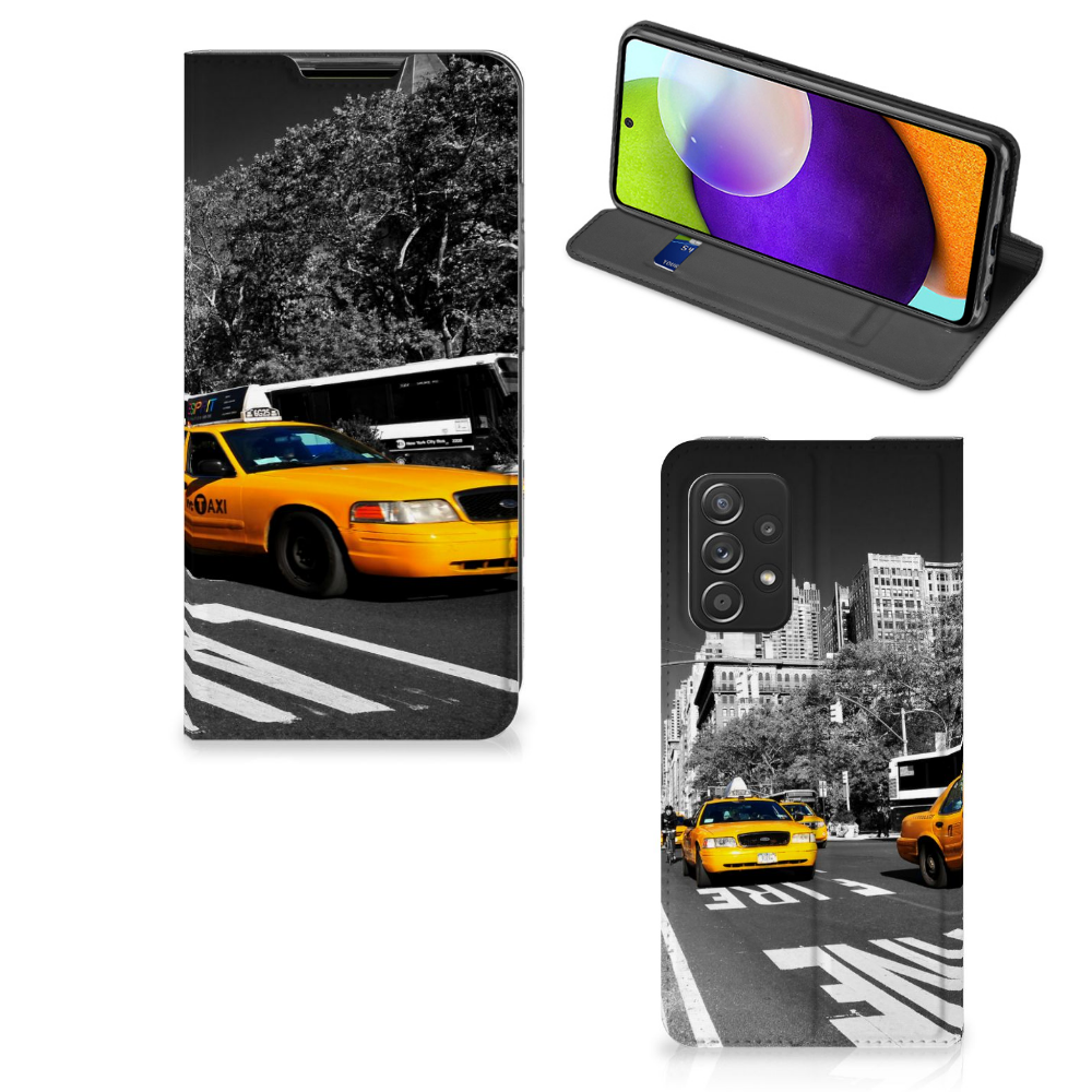 Samsung Galaxy A52 Book Cover New York Taxi