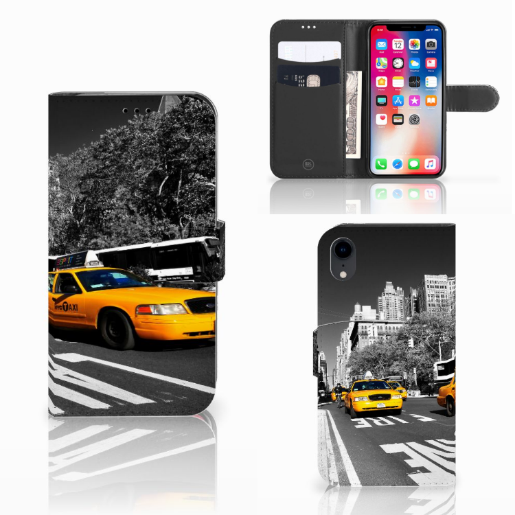 Apple iPhone Xr Boekhoesje Design New York Taxi