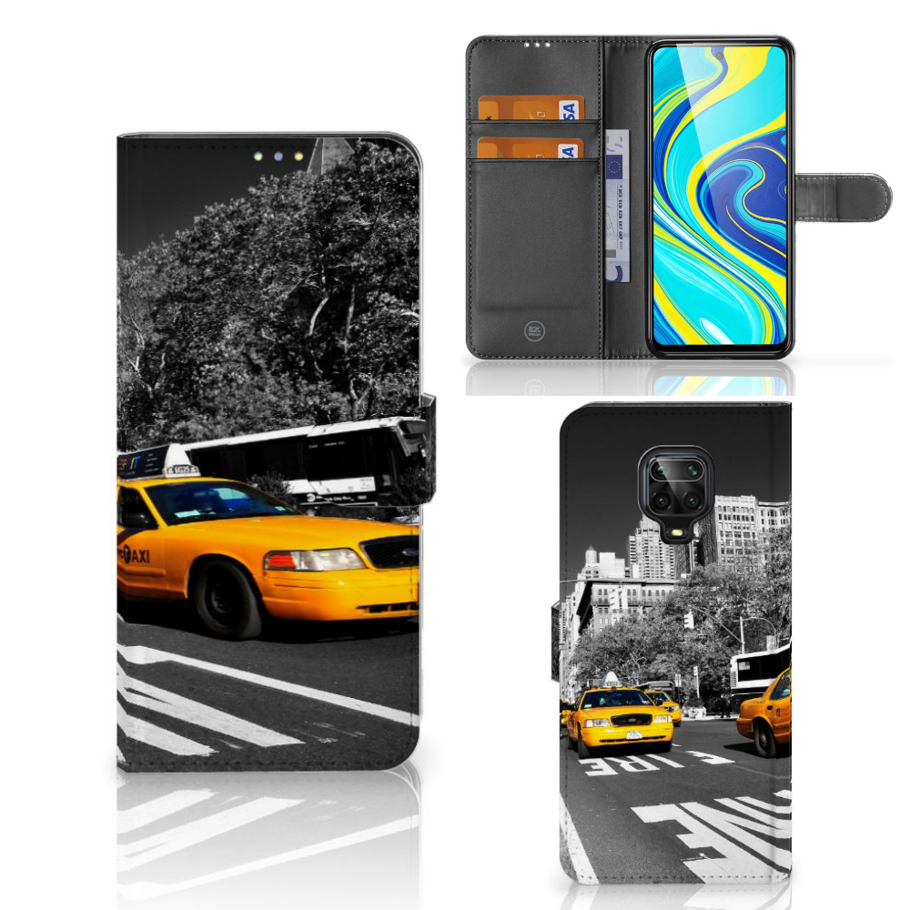 Xiaomi Redmi Note 9 Pro | Note 9S Flip Cover New York Taxi