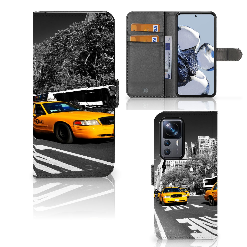 Xiaomi 12T | 12T Pro Flip Cover New York Taxi