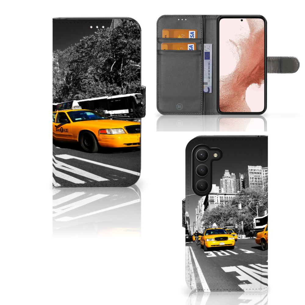 Samsung Galaxy S23 Flip Cover New York Taxi
