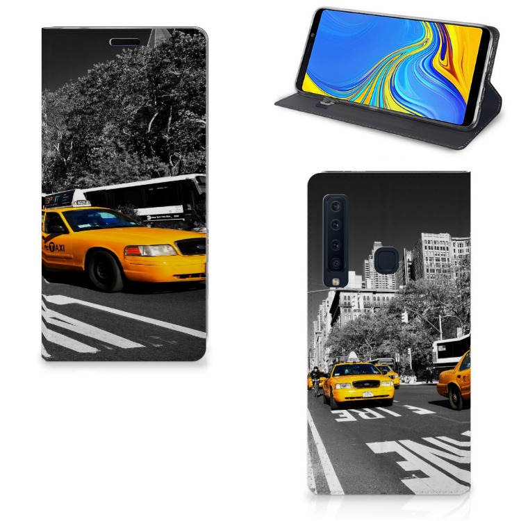 Samsung Galaxy A9 (2018) Book Cover New York Taxi