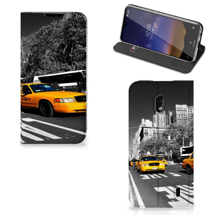 Nokia 2.2 Book Cover New York Taxi