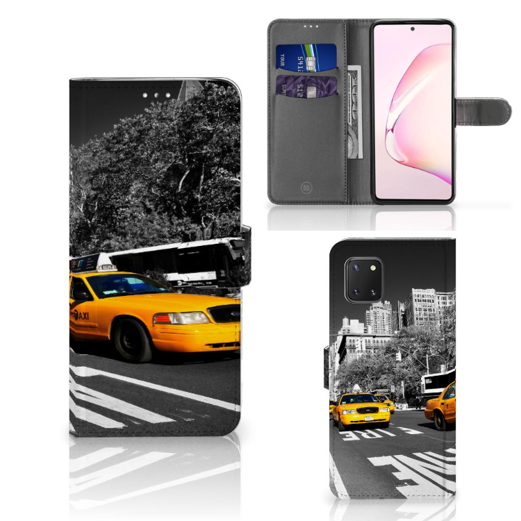Samsung Note 10 Lite Flip Cover New York Taxi