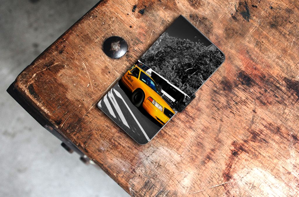 Huawei P10 Lite Flip Cover New York Taxi