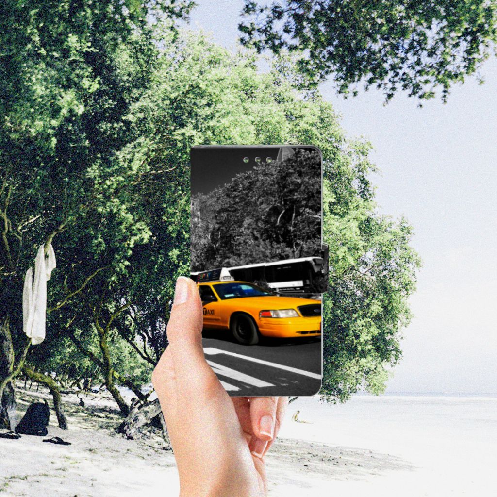 Sony Xperia XZ1 Flip Cover New York Taxi