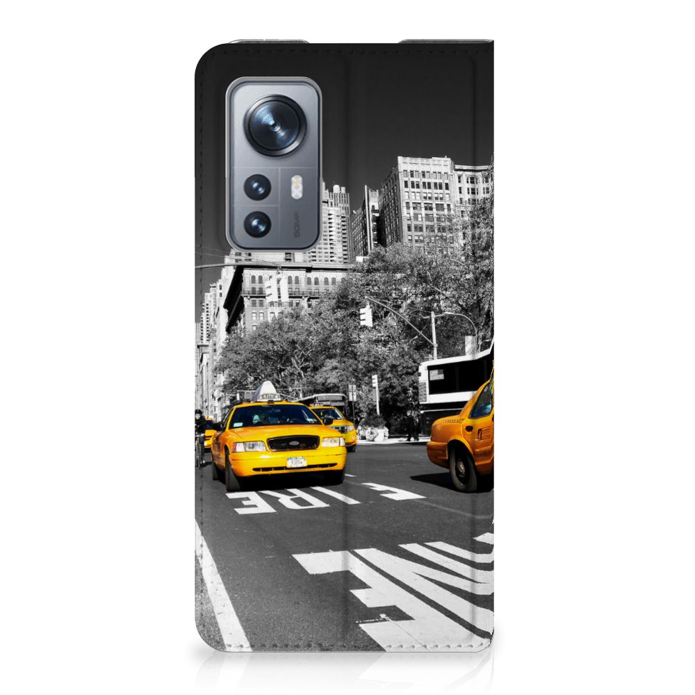 Xiaomi 12 | 12X Book Cover New York Taxi