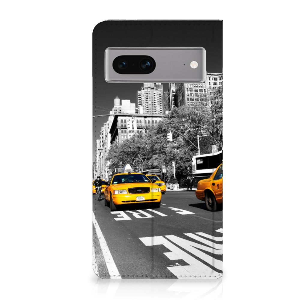 Google Pixel 7 Book Cover New York Taxi