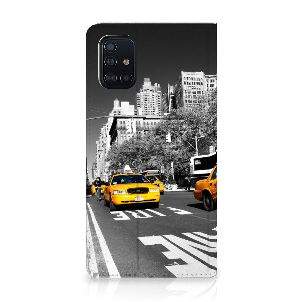 Samsung Galaxy A51 Book Cover New York Taxi