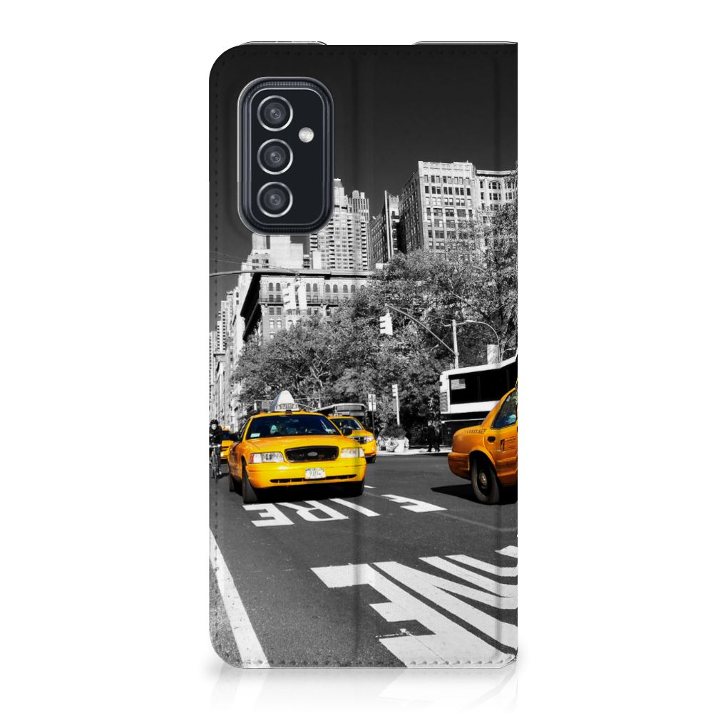 Samsung Galaxy M52 Book Cover New York Taxi