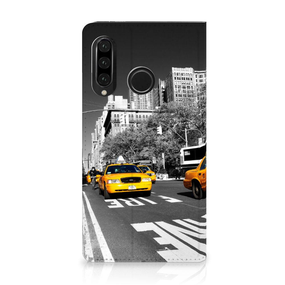 Huawei P30 Lite New Edition Book Cover New York Taxi