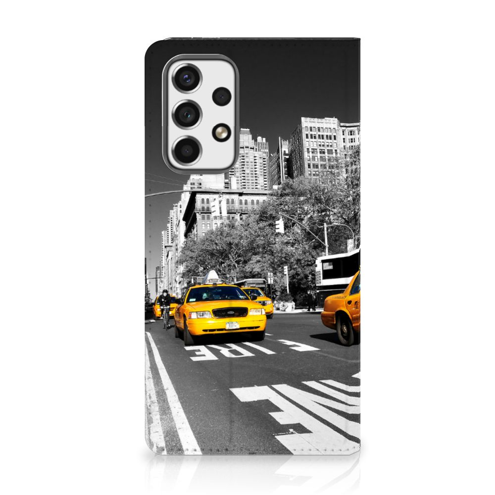 Samsung Galaxy A53 Book Cover New York Taxi