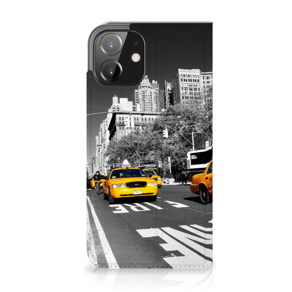 iPhone 12 | iPhone 12 Pro Book Cover New York Taxi