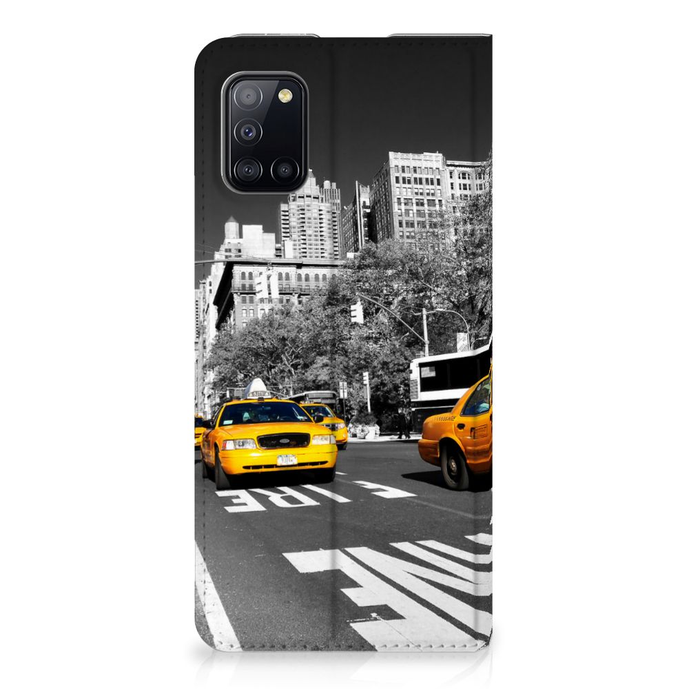 Samsung Galaxy A31 Book Cover New York Taxi