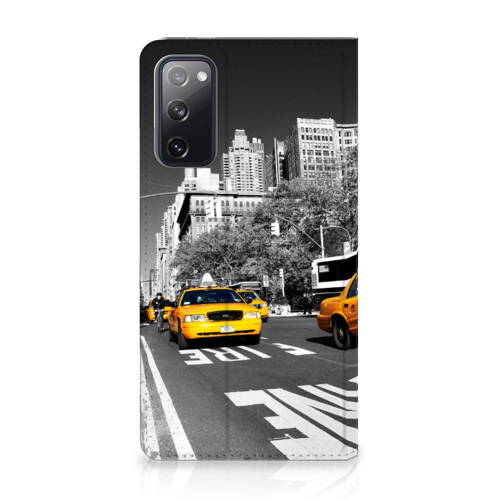 Samsung Galaxy S20 FE Book Cover New York Taxi