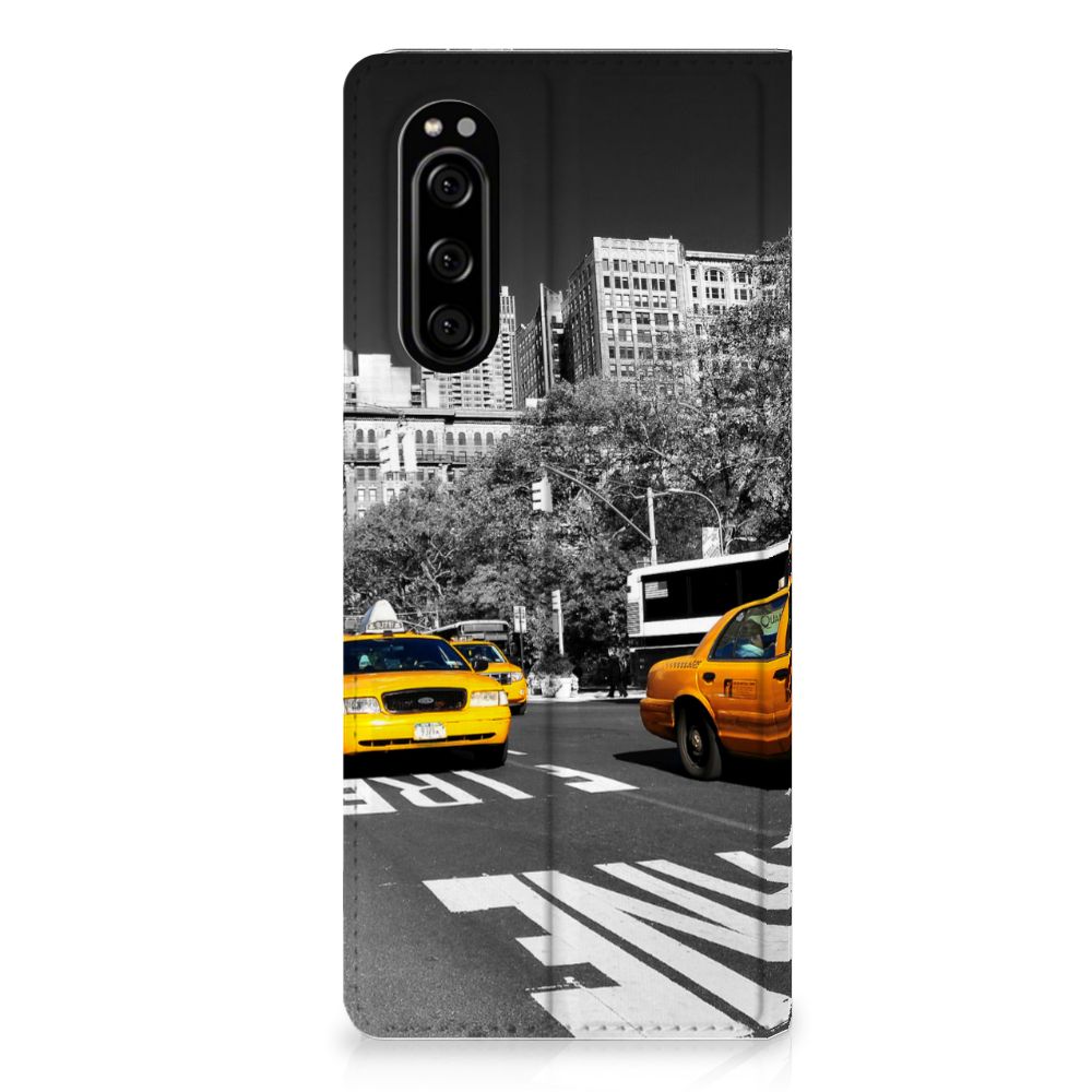 Sony Xperia 5 Book Cover New York Taxi